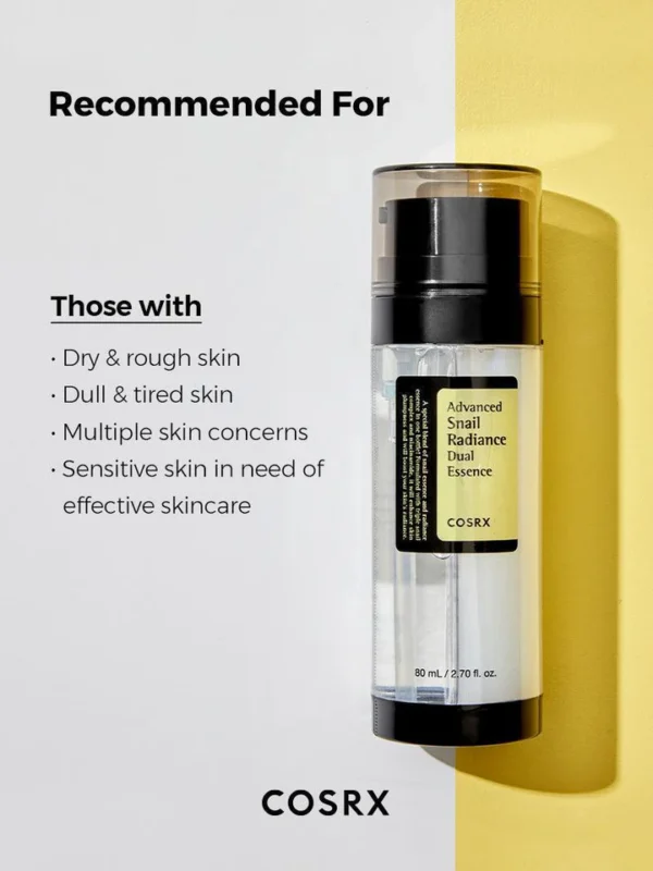 Cosrx Advanced Snail Radiance Dual Essence (30 ml) - Image 2