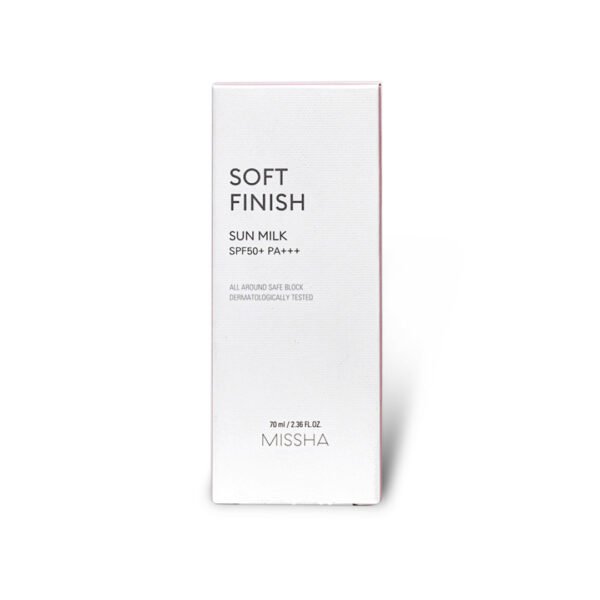 Missha Soft Finish Sun Milk SPF50+ PA+++